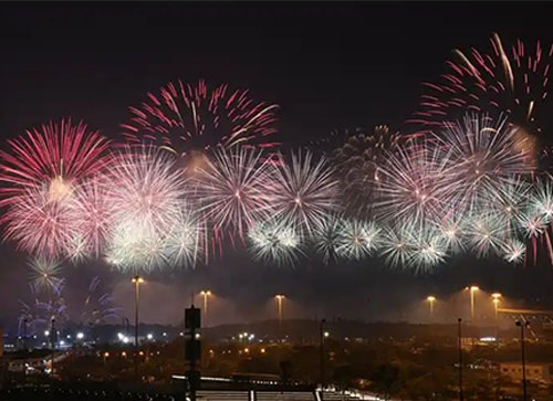 邢台市焰火晚会
